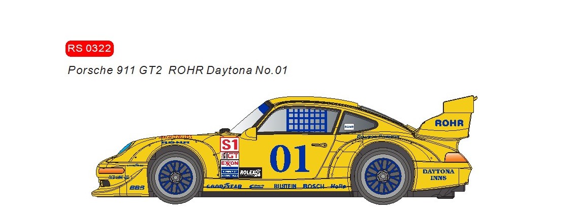 RS0322 Porsche 911 GT2 Rohr Daytona #01